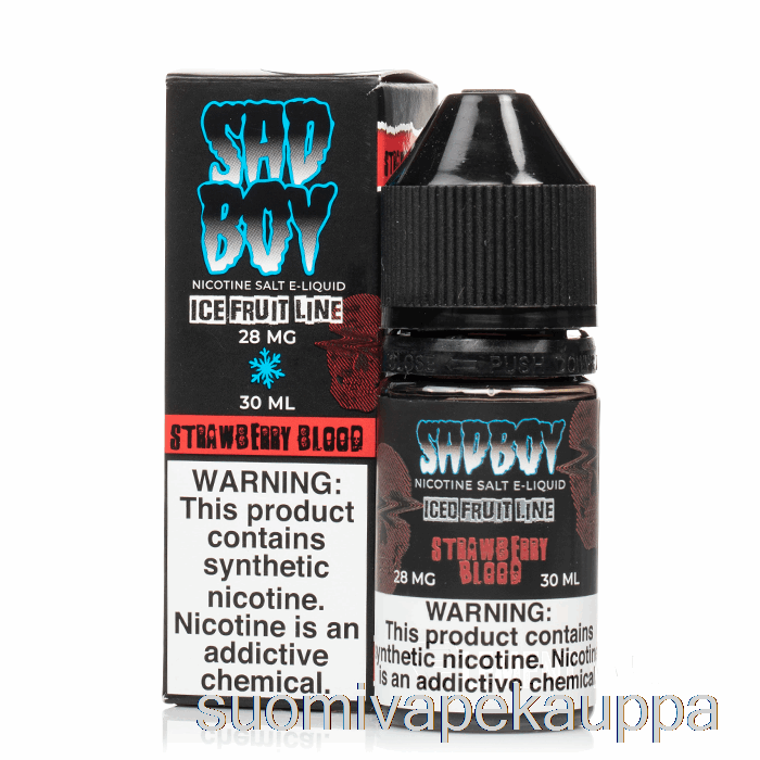 Vape Suomi Jää Mansikkaveri - Sadboy Suolat - 30ml 28mg